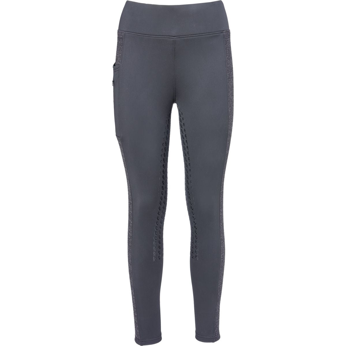 PK Leggings da Equitazione Toledo Full Grip Nero