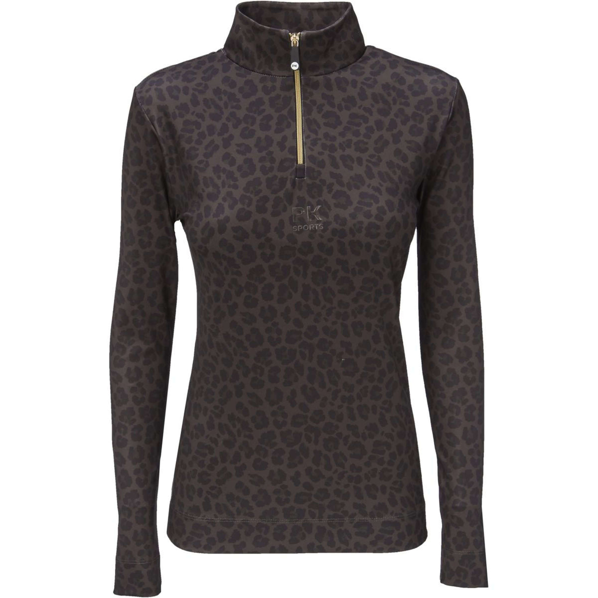 PK Maglia Vixer Maniche Lunghe All Over Coffee