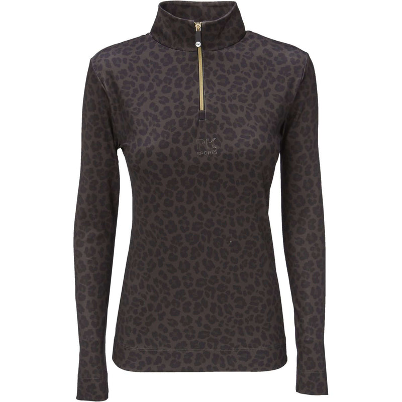 PK Maglia Vixer Maniche Lunghe All Over Coffee