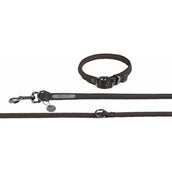 Eskadron Set per cani Faux Leather Teak