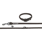 Eskadron Set per cani Faux Leather Teak