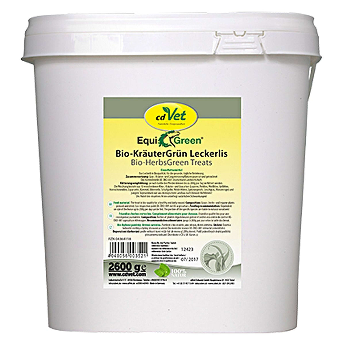 cdVet EquiGreen Caramelle alle erbe biologiche
