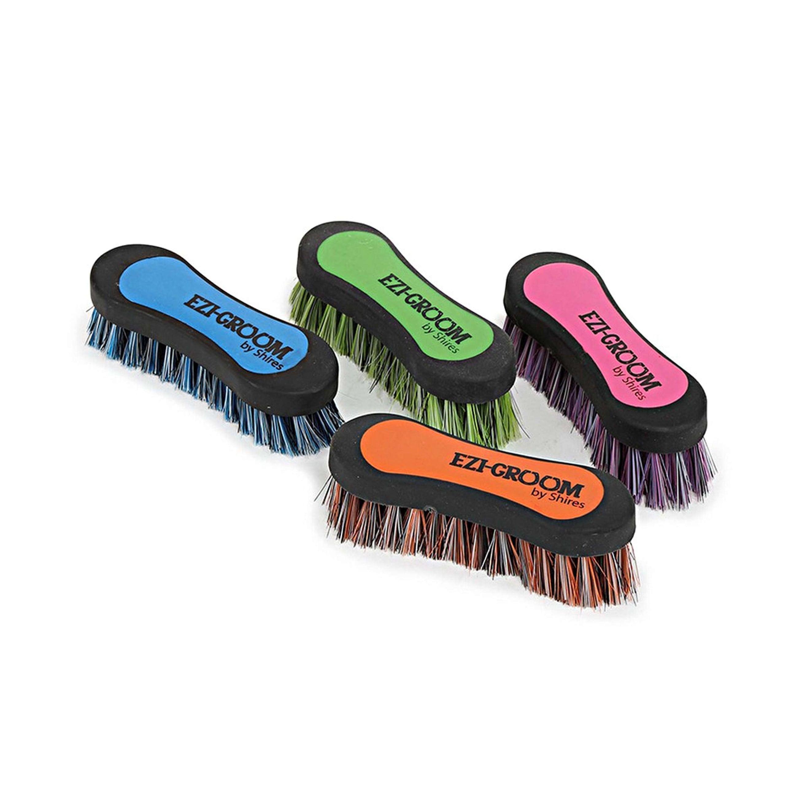 Ezi-groom by Shires Spazzola per la Testa Verde lime Ezi-groom by Shires Spazzola per la Testa Verde lime