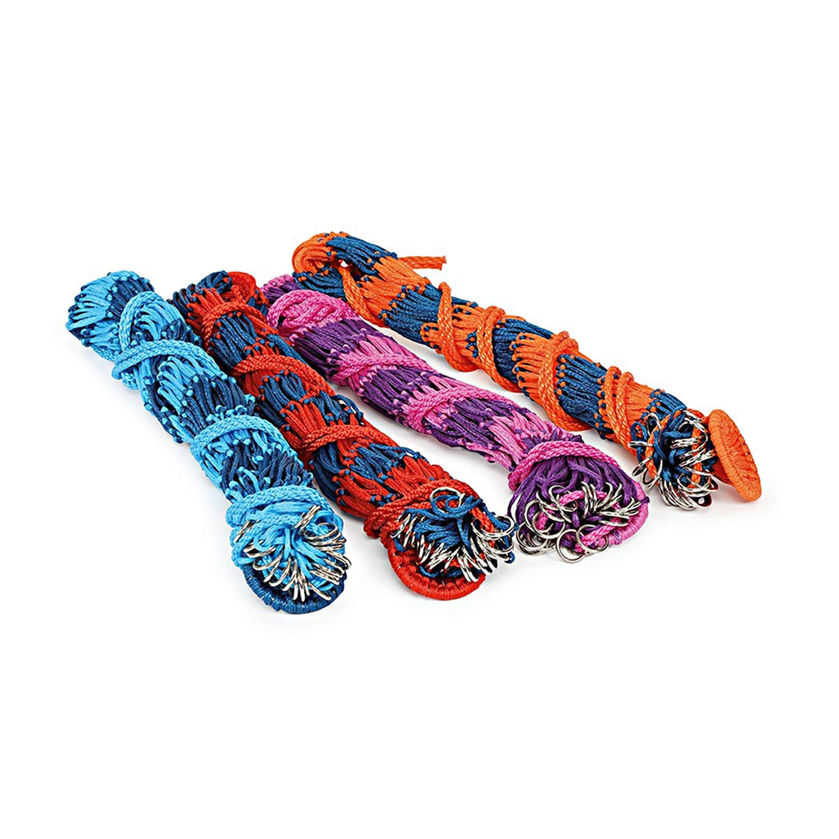 Shires Rete da Fieno Deluxe Blu marino/rosso