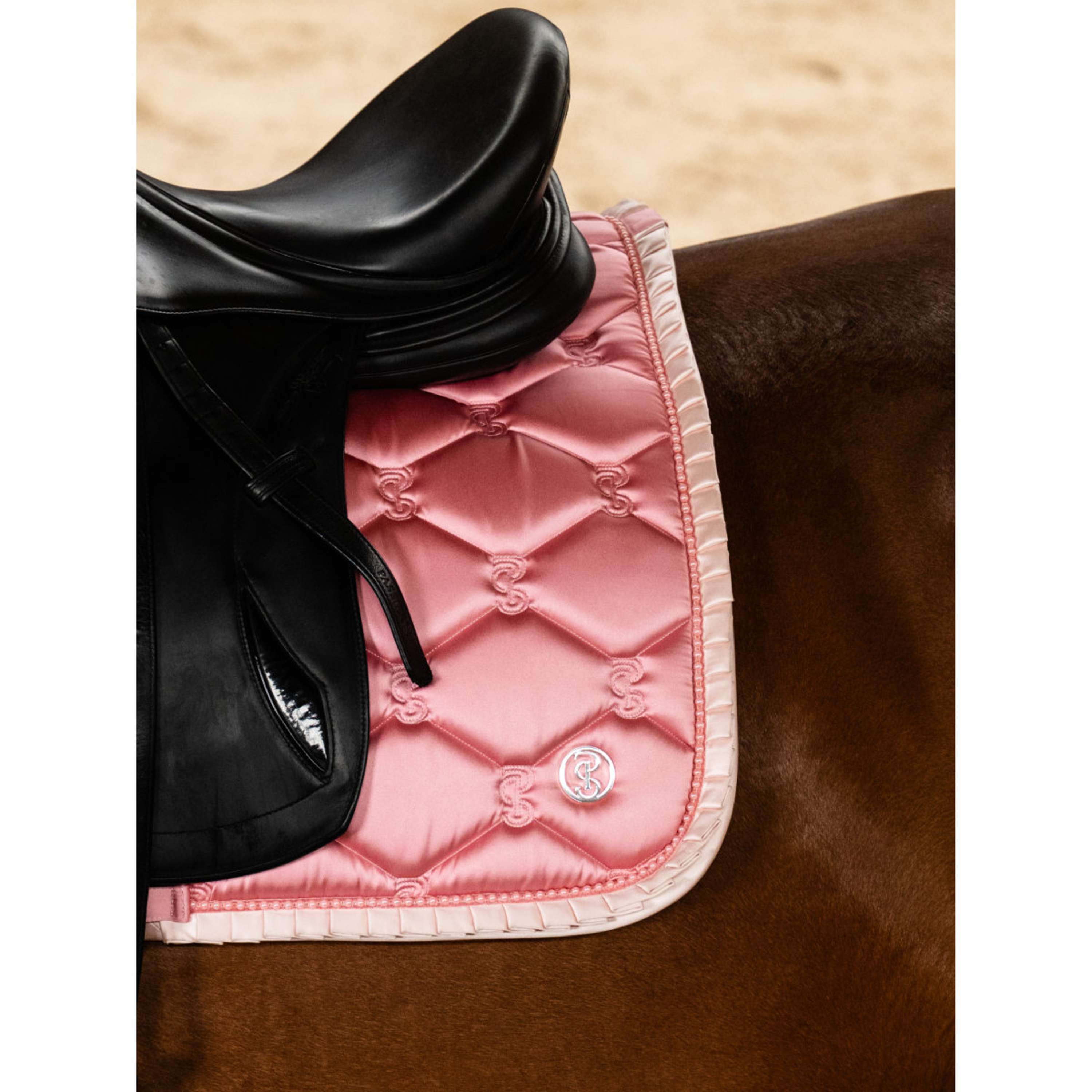 PS of Sweden Sottosella Ruffle Pearl Dressage Vintage Pink