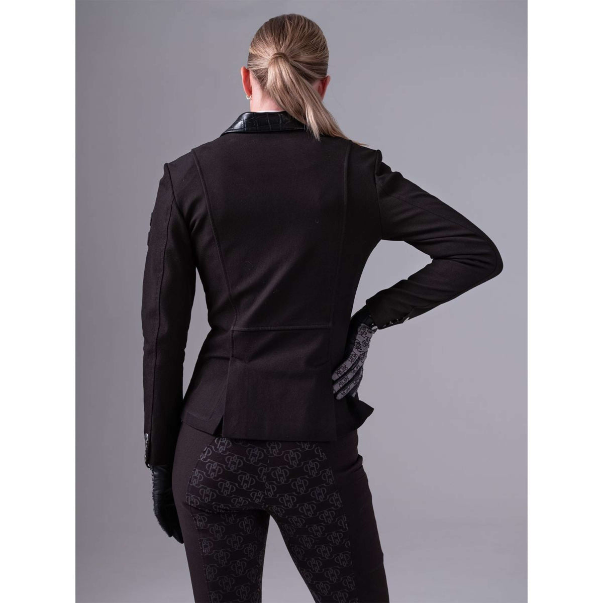 PS of Sweden Pantaloni da Equitazione Celia Croco Nero