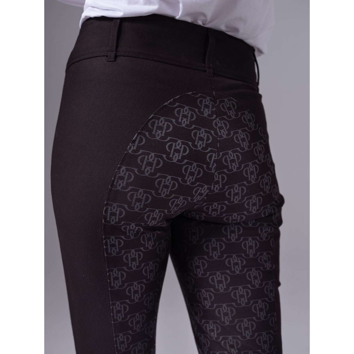 PS of Sweden Pantaloni da Equitazione Celia Croco Nero