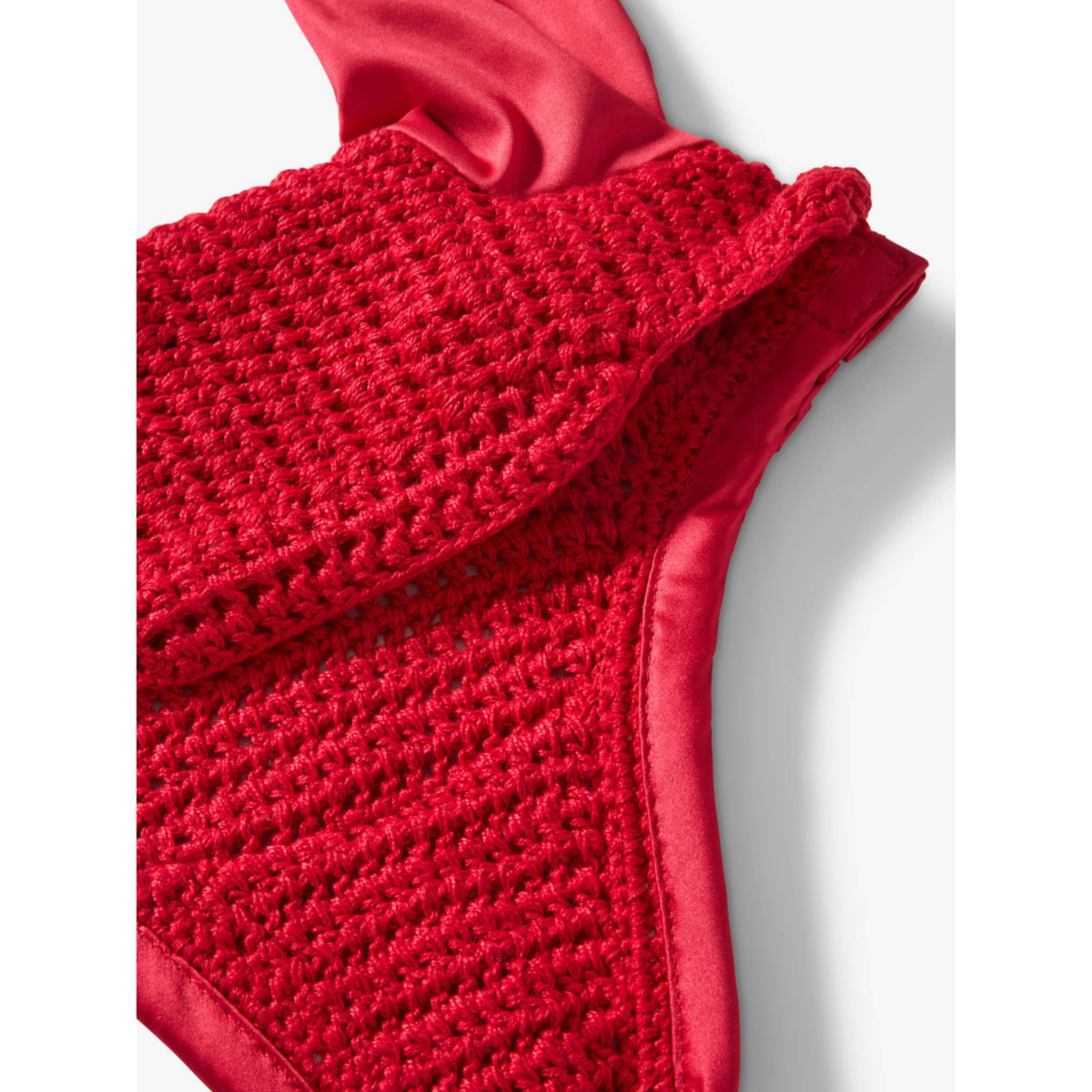 PS of Sweden Cuffietta Ruffle Cranberry Red