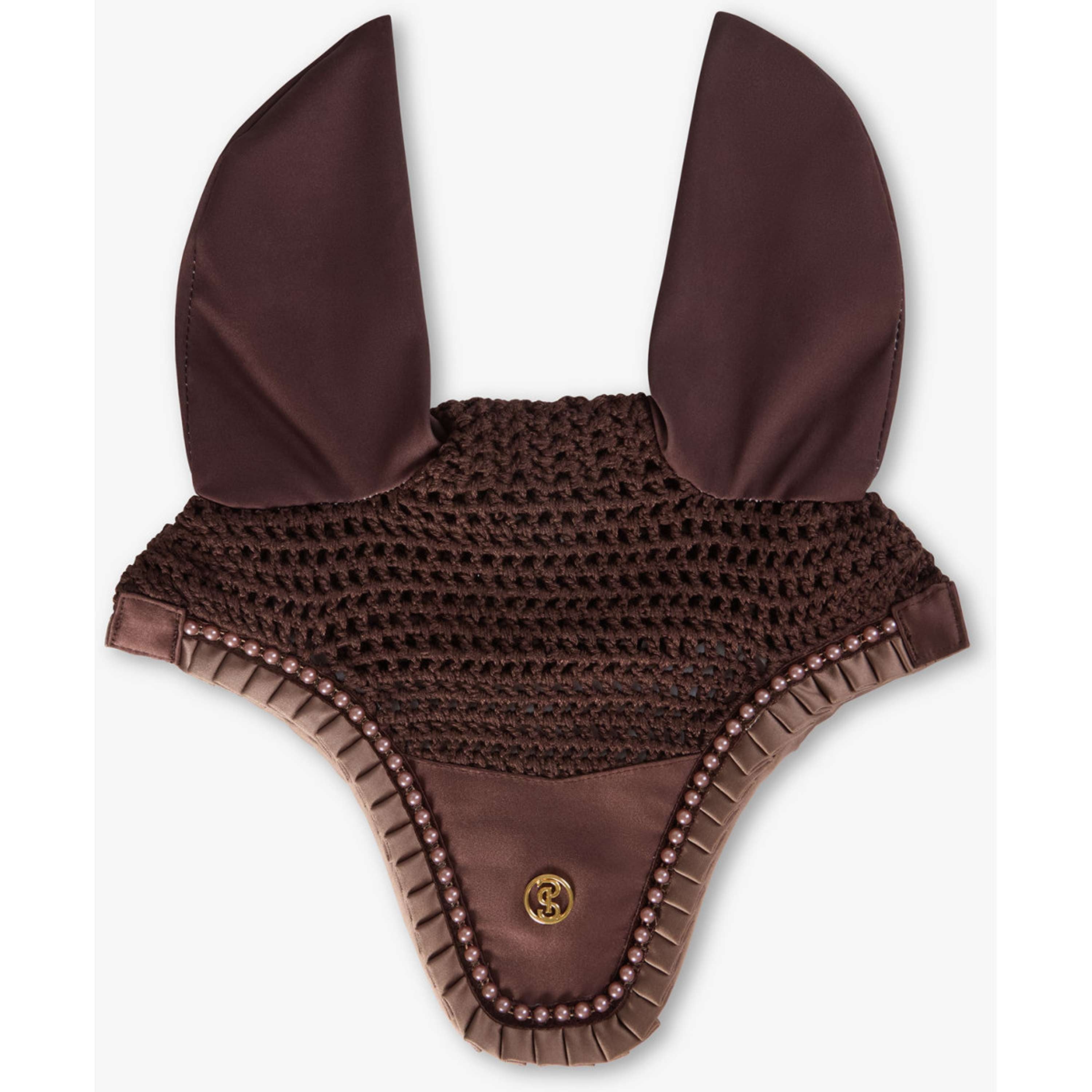 PS of Sweden Cuffietta Ruffle Pearl Marrone Terra