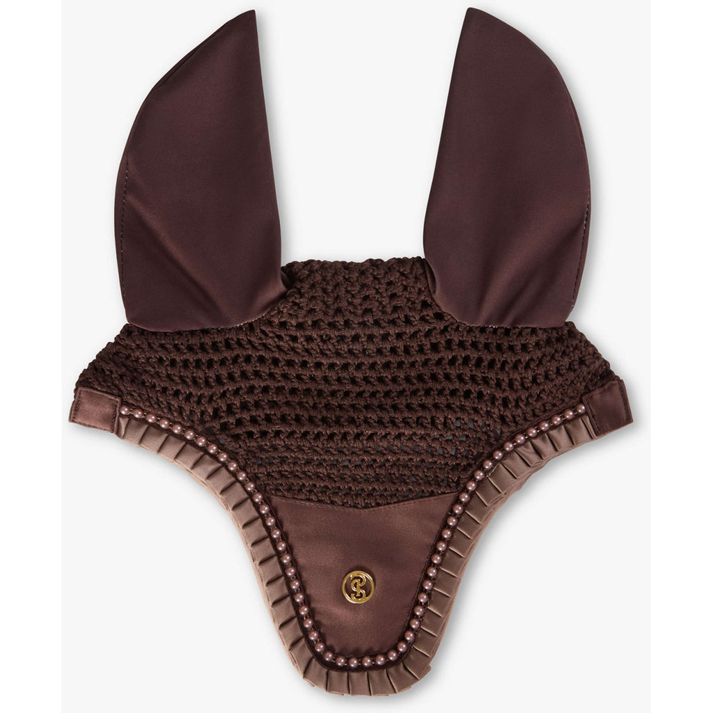 PS of Sweden Cuffietta Ruffle Pearl Marrone Terra