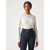 PS of Sweden Manica Lunga Leandra Mesh Beige vaniglia