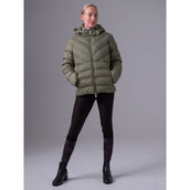 PS of Sweden Giacca trapuntata Penelope Vintage Green