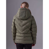 PS of Sweden Giacca trapuntata Penelope Vintage Green