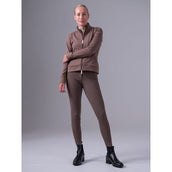 PS of Sweden Felpa con cappuccio e zip Oakley Mocca Mauve