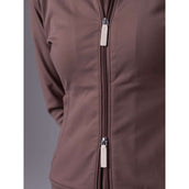 PS of Sweden Felpa con cappuccio e zip Oakley Mocca Mauve