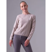 PS of Sweden Maglione PS Logo Silk Taupe