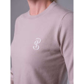 PS of Sweden Maglione PS Logo Silk Taupe