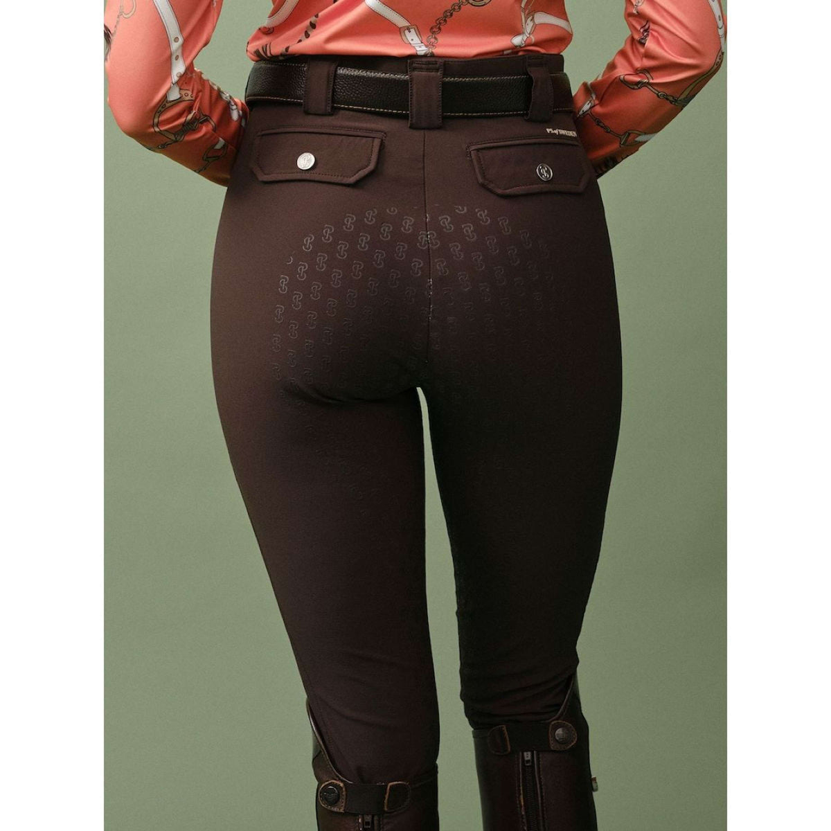 PS of Sweden Pantaloni da Equitazione Ivy Caffè