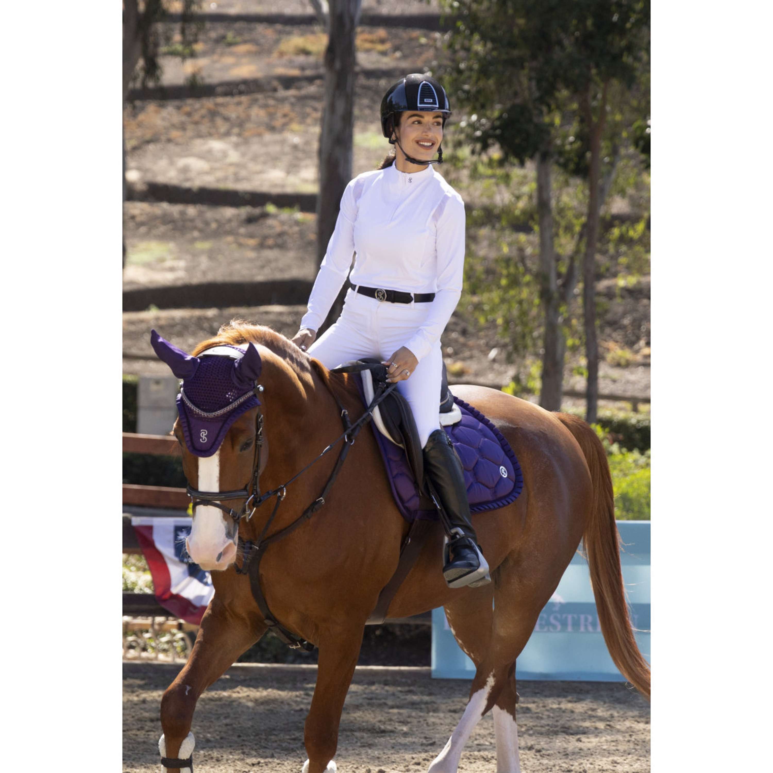 PS of Sweden Sottosella Ruffle Dressage Eclipse Purple