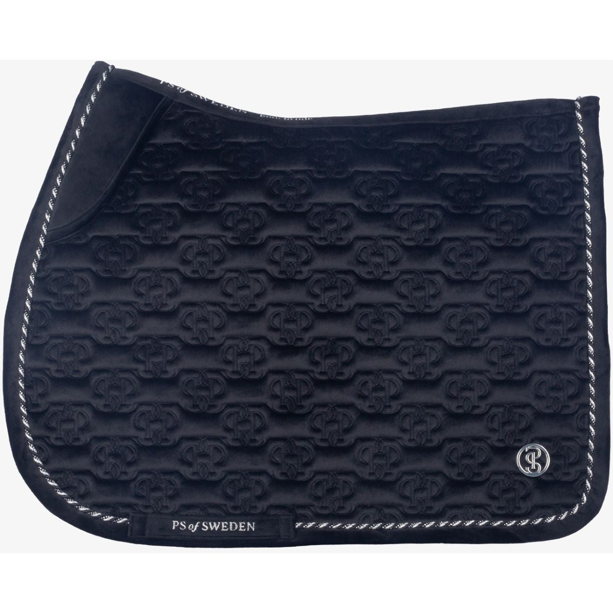 PS of Sweden Sottosella Velvet Monogram Springen Nero