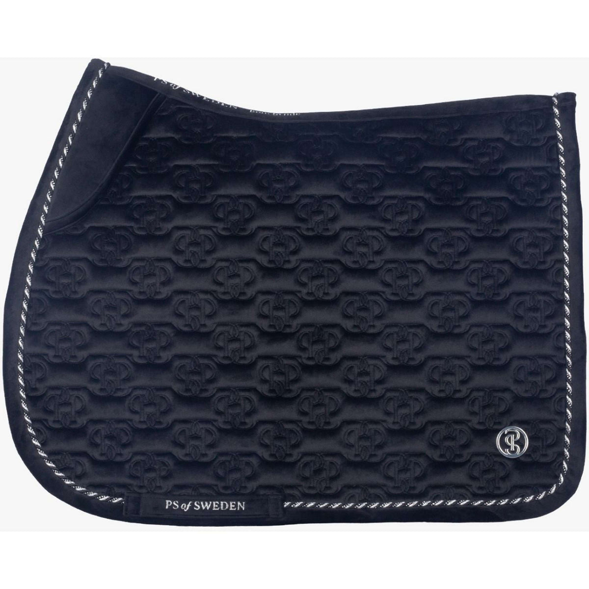 PS of Sweden Sottosella Velvet Monogram Springen Nero