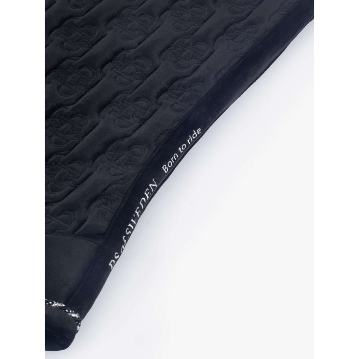 PS of Sweden Sottosella Velvet Monogram Springen Nero