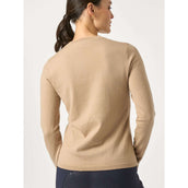 PS of Sweden Maglione PS Logo Desert Beige