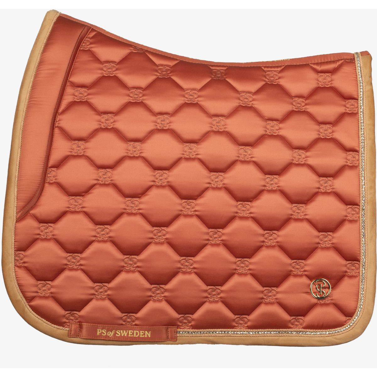 PS of Sweden Sottosella Vintage Monogram Dressage Marrone Castagno
