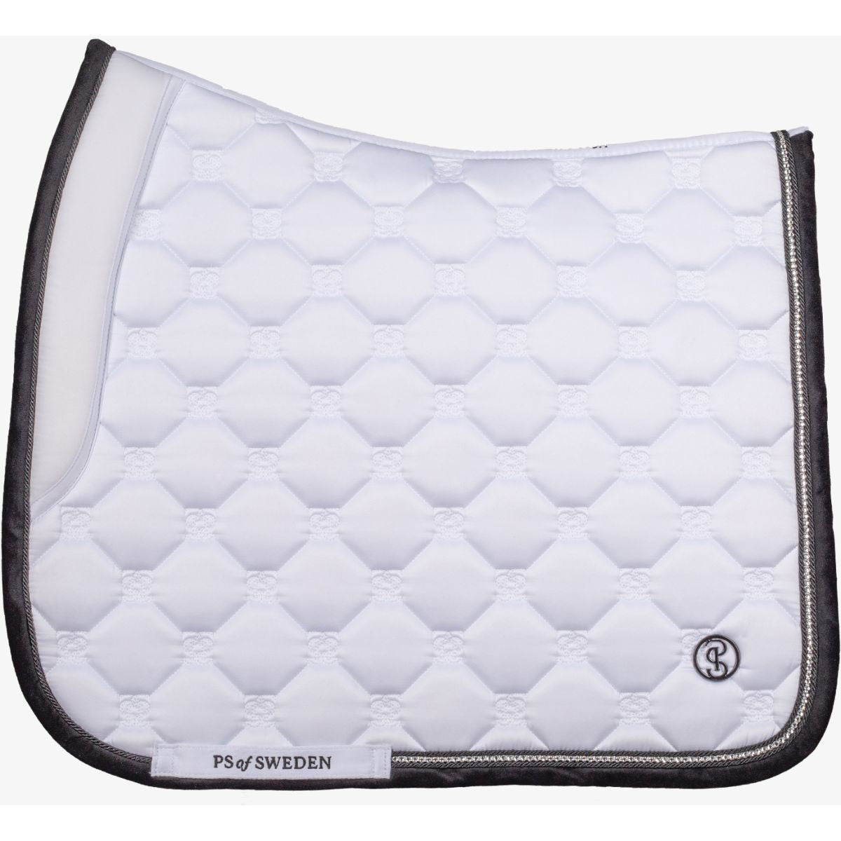 PS of Sweden Sottosella Vintage Monogram Dressage Bianco/Nero