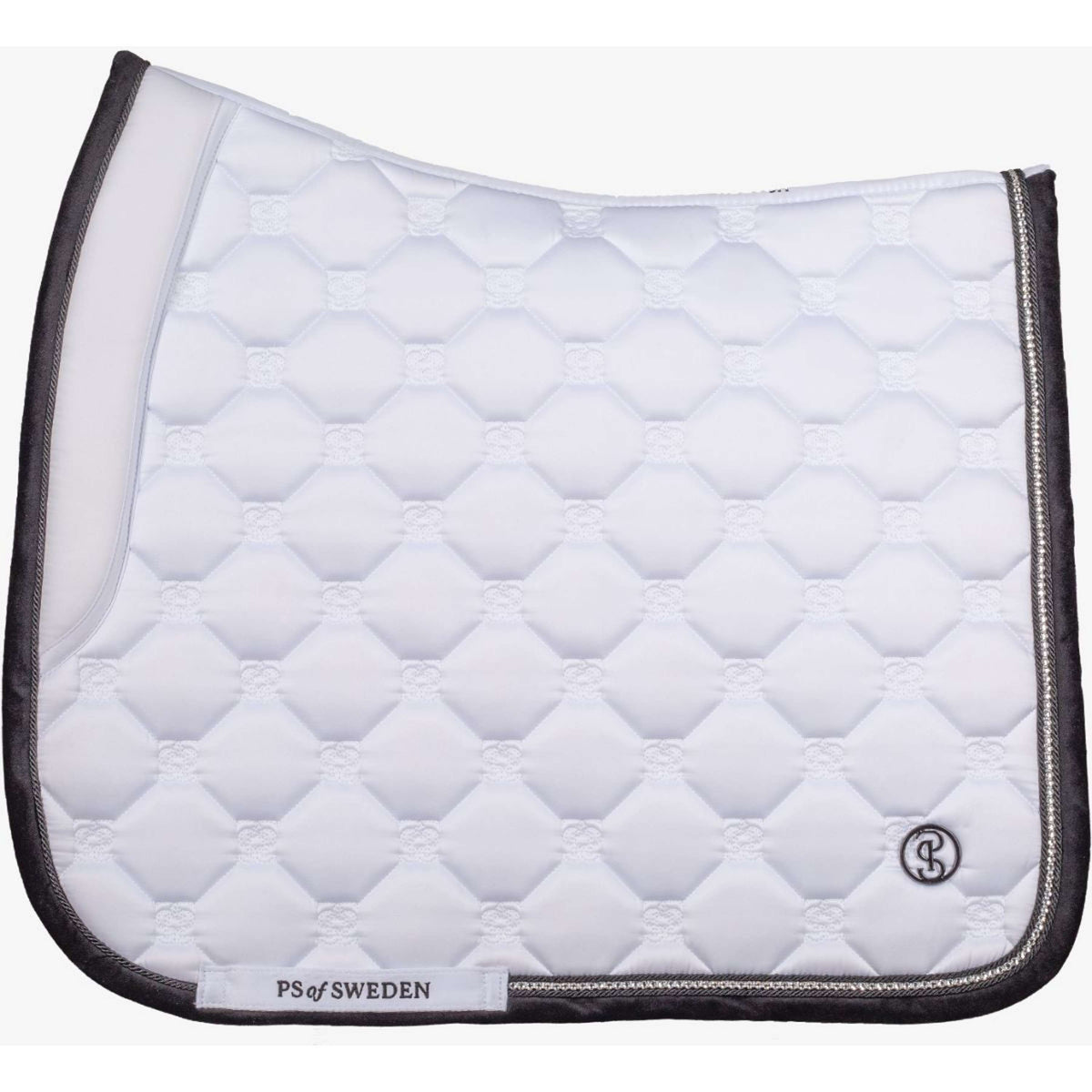 PS of Sweden Sottosella Vintage Monogram Dressage Bianco/Nero