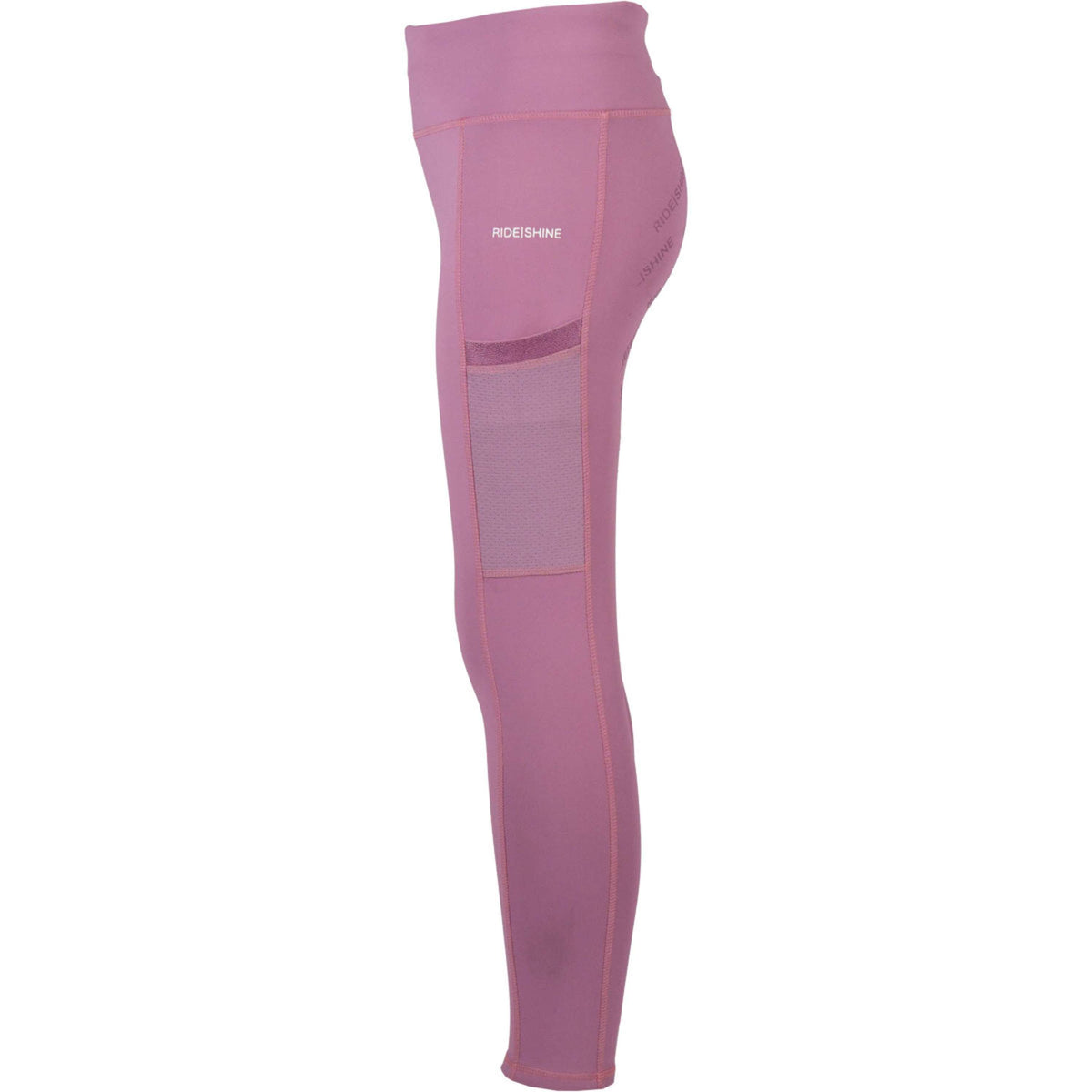 Red Horse Leggings da Equitazione Mitsu Full Grip Thistle Purple