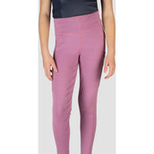 Red Horse Leggings da Equitazione Mitsu Full Grip Thistle Purple