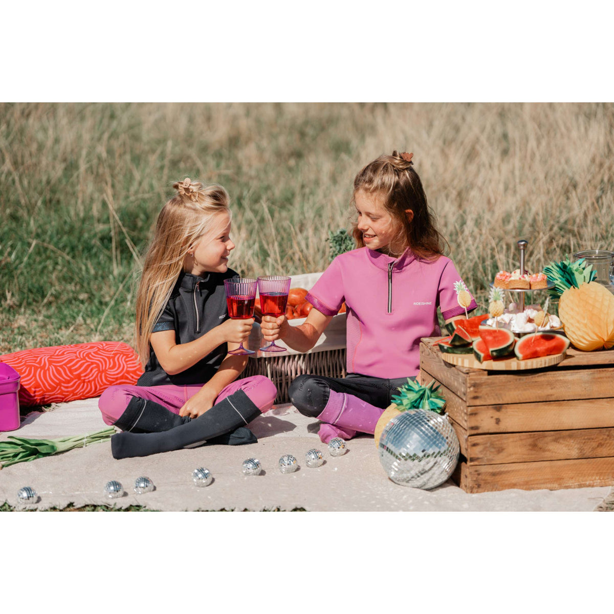 Red Horse Shirt Miki Thistle Purple