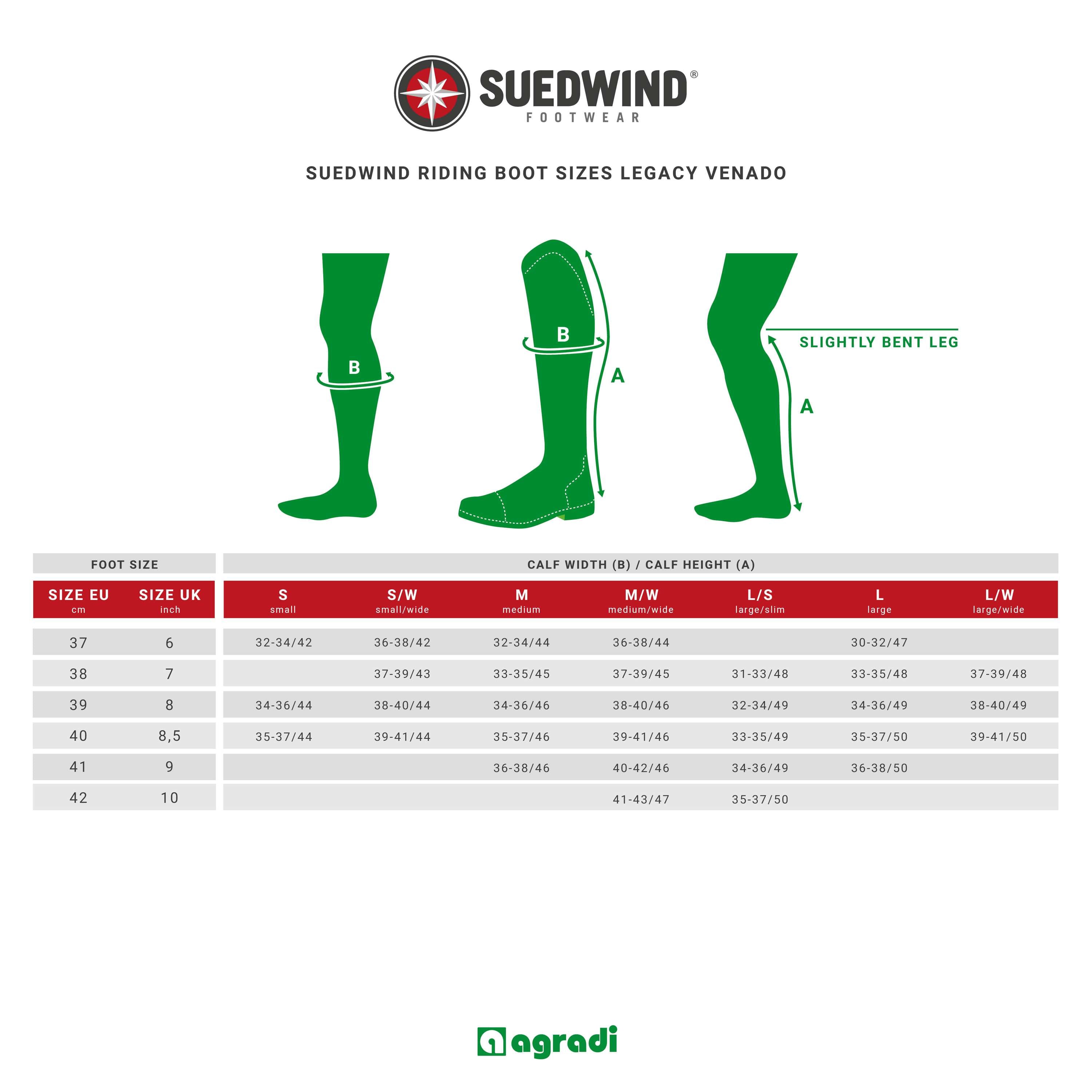 Suedwind Stivali da Equitazione Legacy Venado Nero