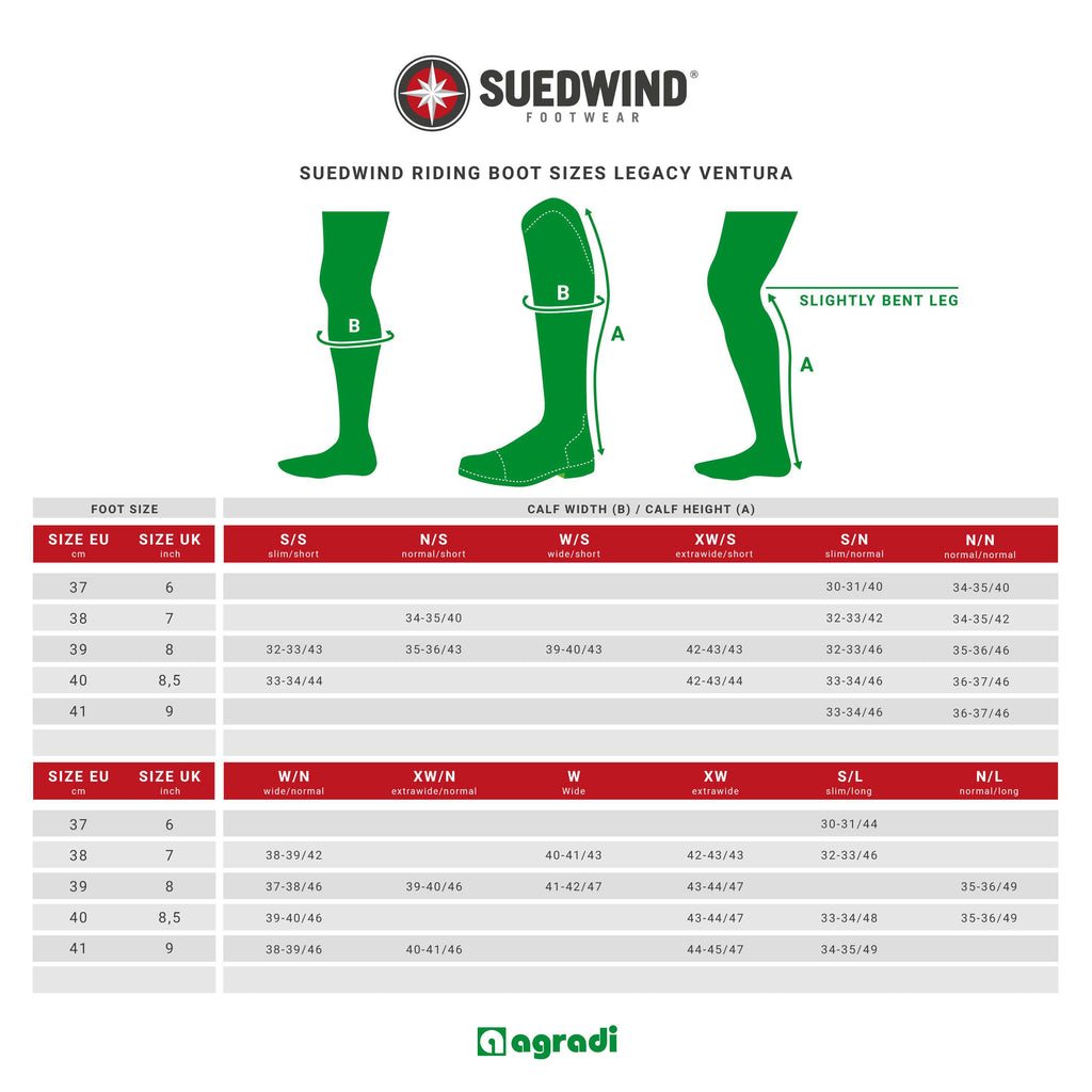 Suedwind Stivali da Equitazione Legacy Ventura Nero