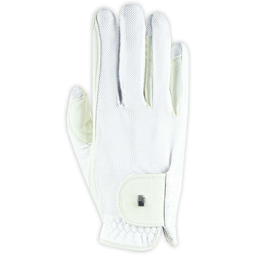 Roeckl Guanti da Equitazione Roeck-Grip Lite Bianco