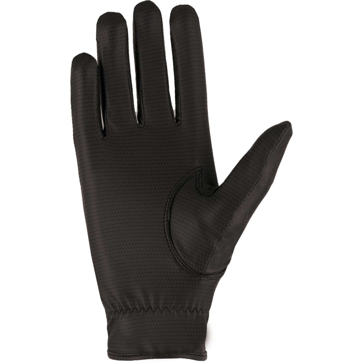 Roeckl Guanti da Equitazione Malaga Nero/stonewashed