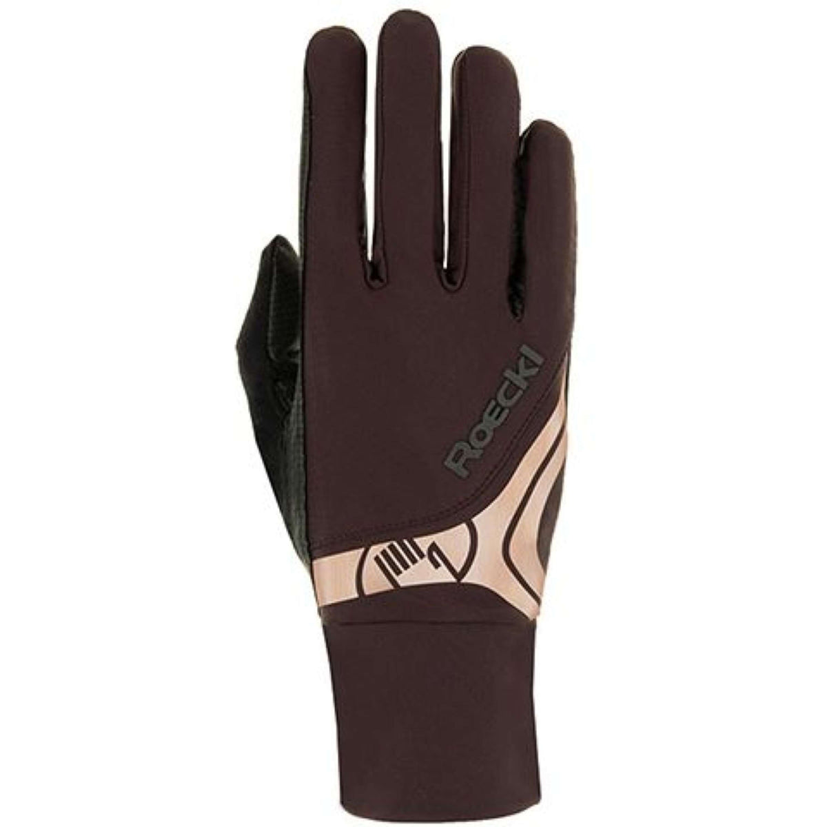 Roeckl Guanti da Equitazione Melbourne Rosa bruna