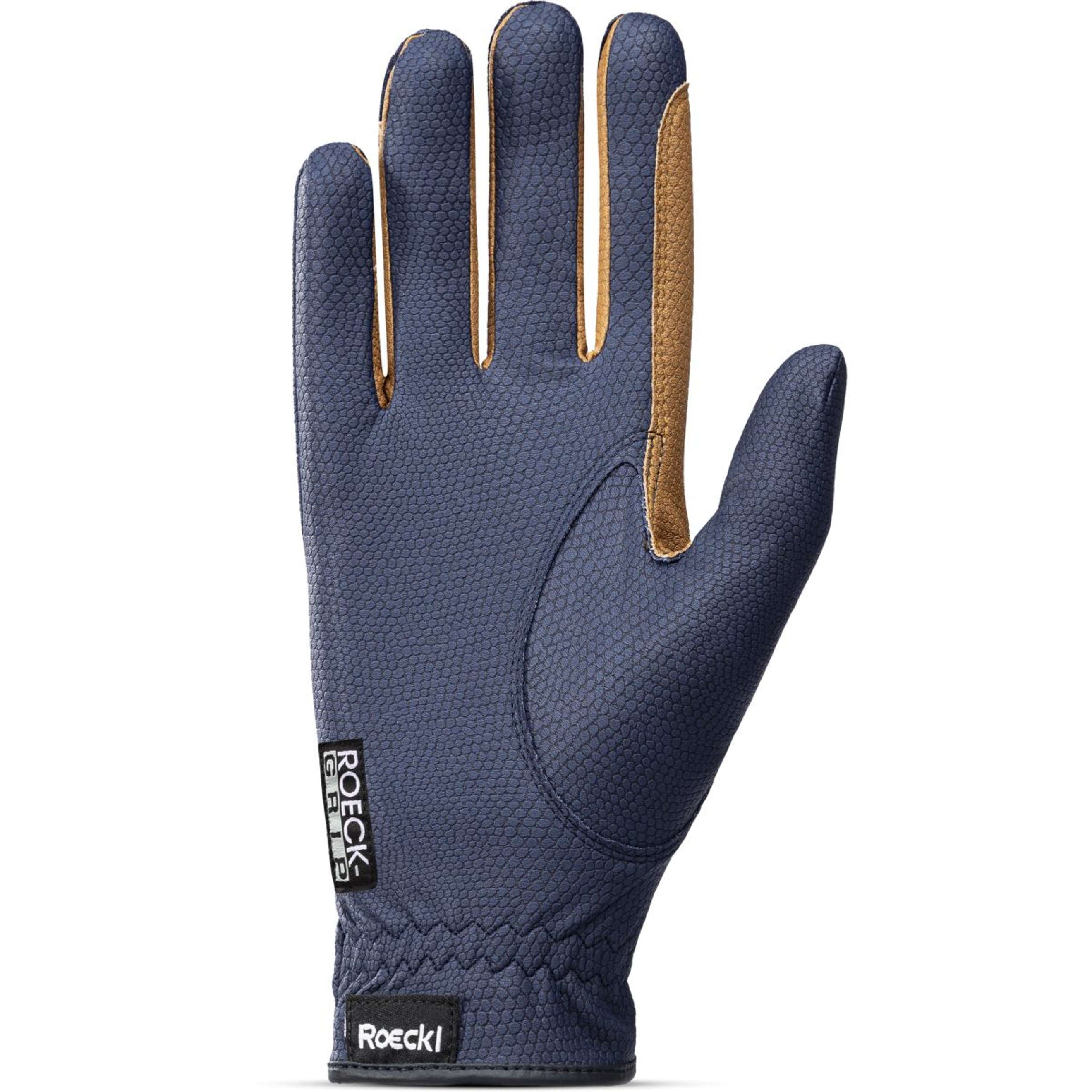 Roeckl Guanti da Equitazione Malta Navy/Caramel Roeckl Guanti da Equitazione Malta Navy/Caramel
