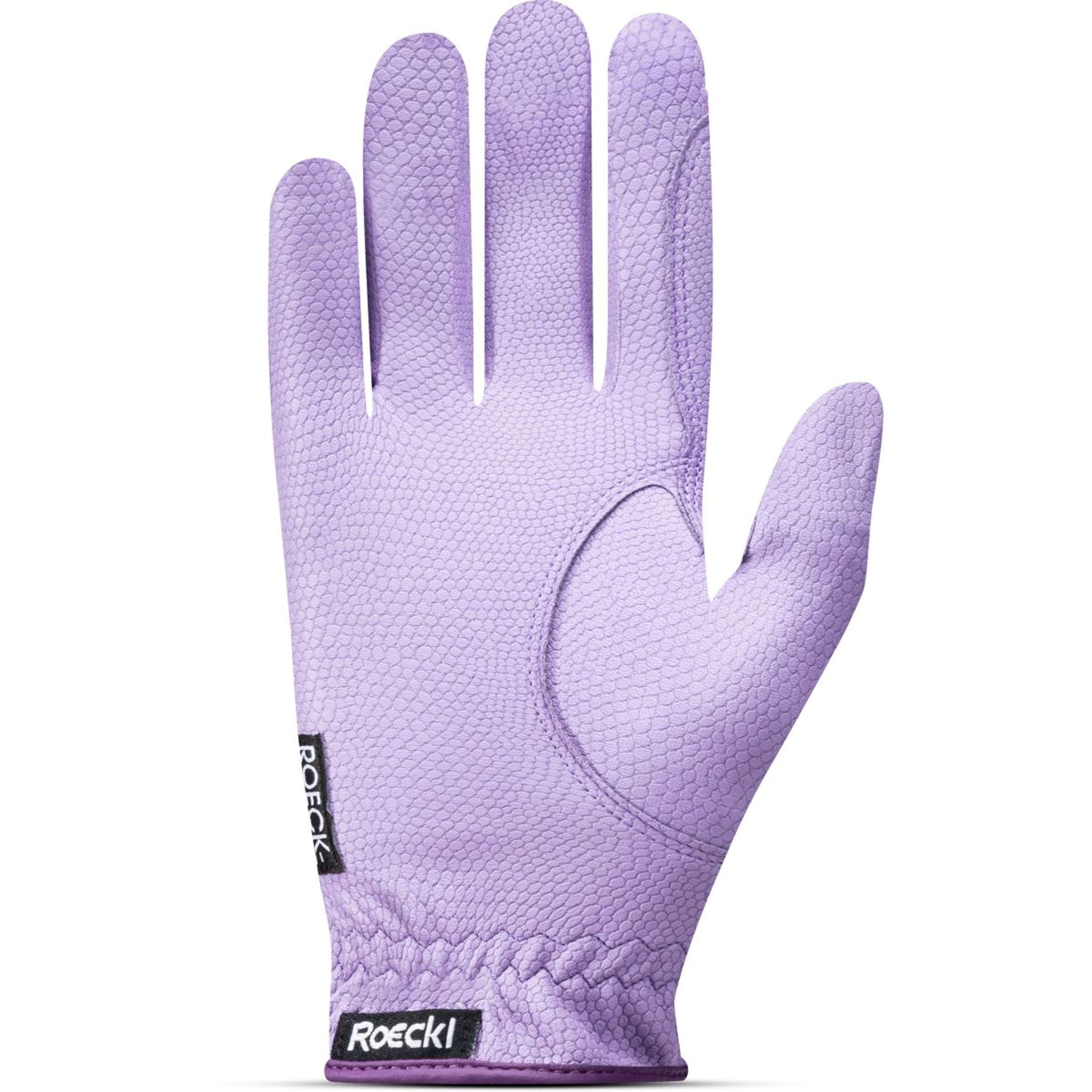 Roeckl Guanti da Equitazione Lona Viola