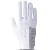 Roeckl Guanti da Equitazione Lillinoe Bianco