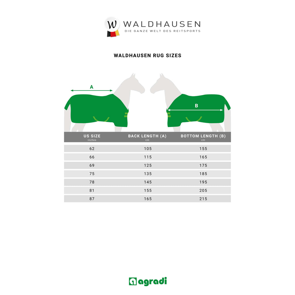 Waldhausen Coperta Invernale Nordic 100g Nero