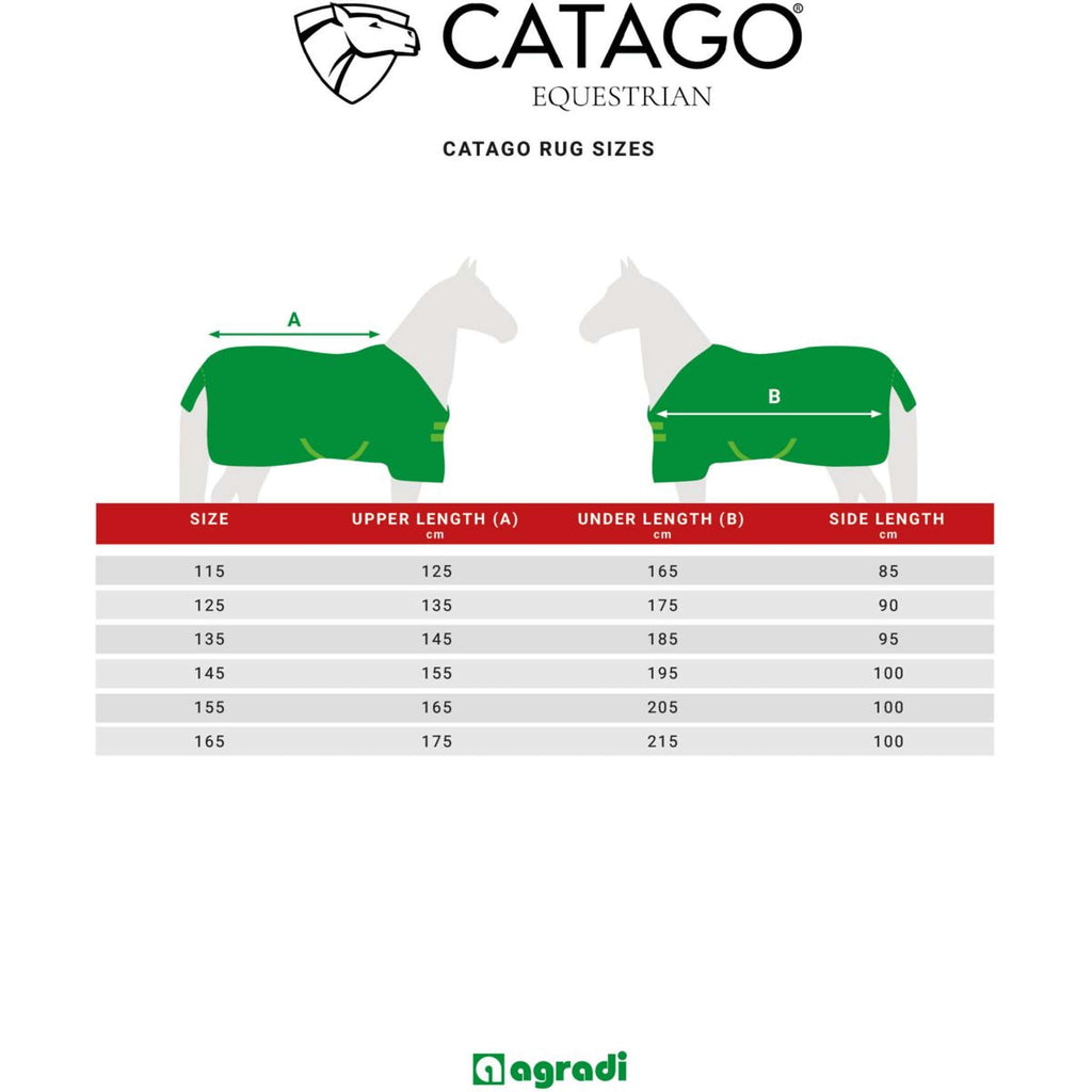 Catago Tappeto Justin 2.0 600D Nero