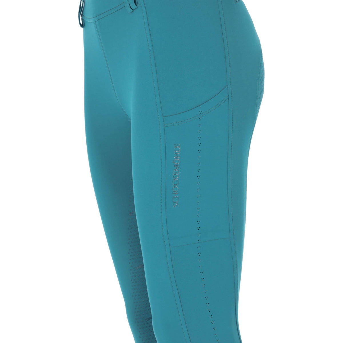 Schockemöhle Leggings da Equitazione SP Air Sporty -26 Style Full Grip Colonial Blue