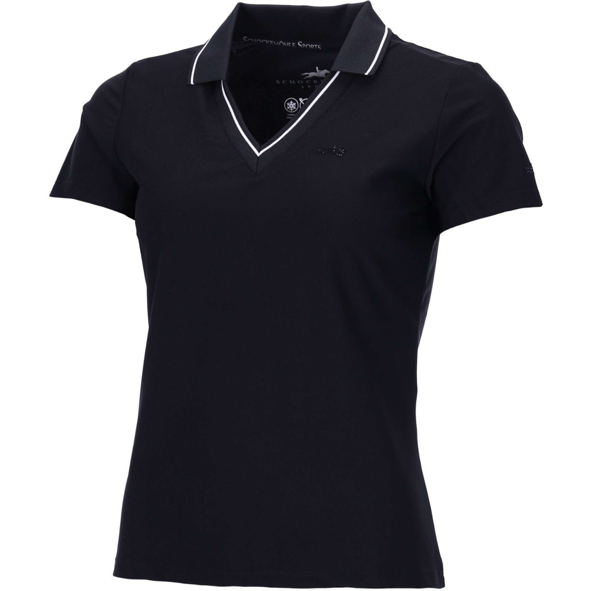 Schockemöhle Poloshirt SPMiley Style Nero
