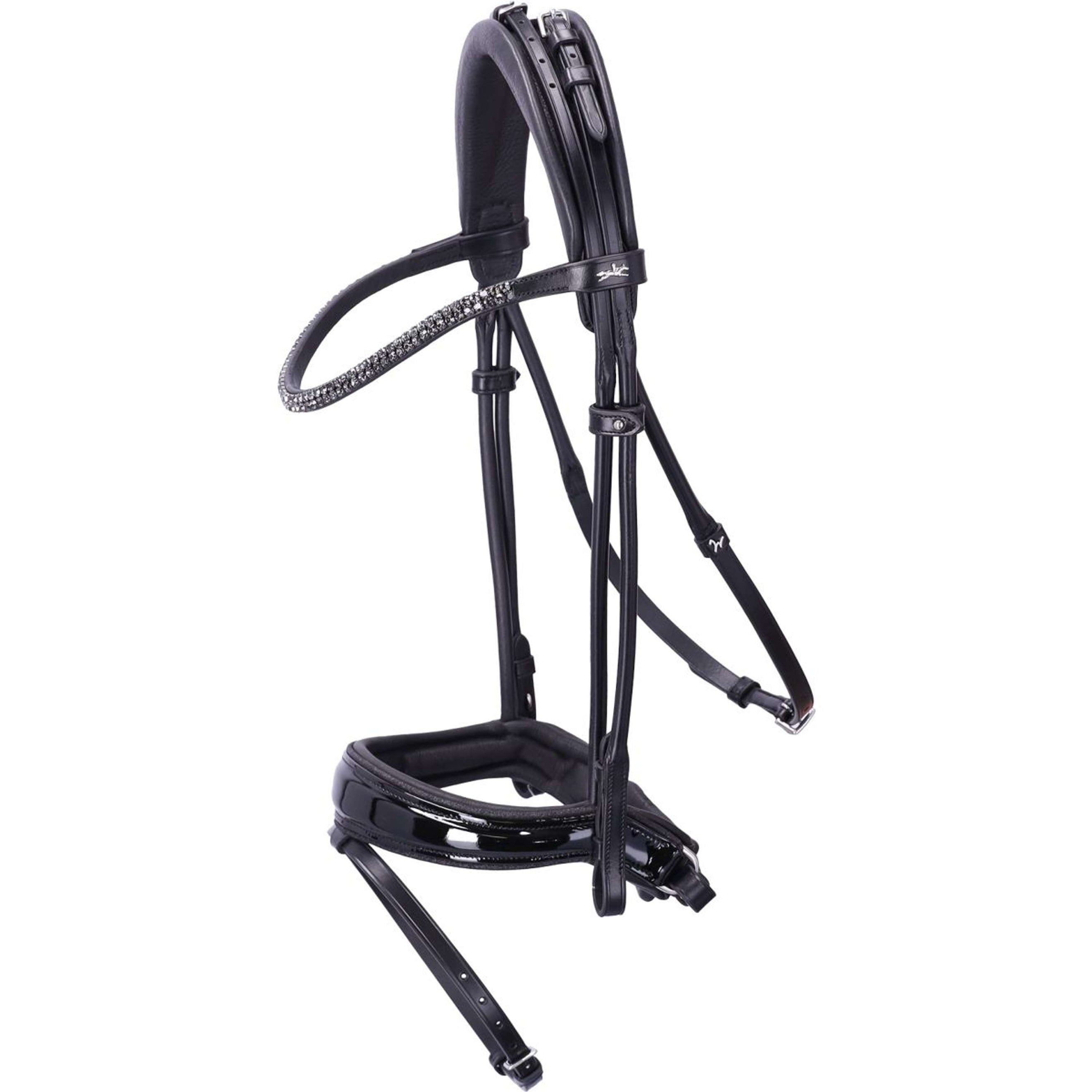 Schockemöhle Filetto SP Isabell Werth Satchmo Nero/Vernice/Argento Schockemöhle Filetto SP Isabell Werth Satchmo Nero/Vernice/Argento