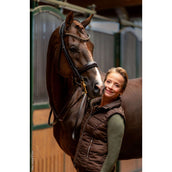 Schockemöhle Briglia Doppia SP Isabell Werth Bella Rose Espresso/Argento