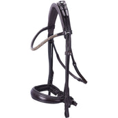 Schockemöhle Briglia Doppia SP Isabell Werth Bella Rose Espresso/Argento