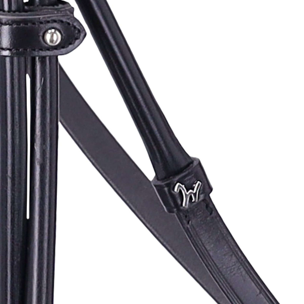 Schockemöhle Briglia Doppia SP Isabell Werth Bella Rose Espresso/Argento