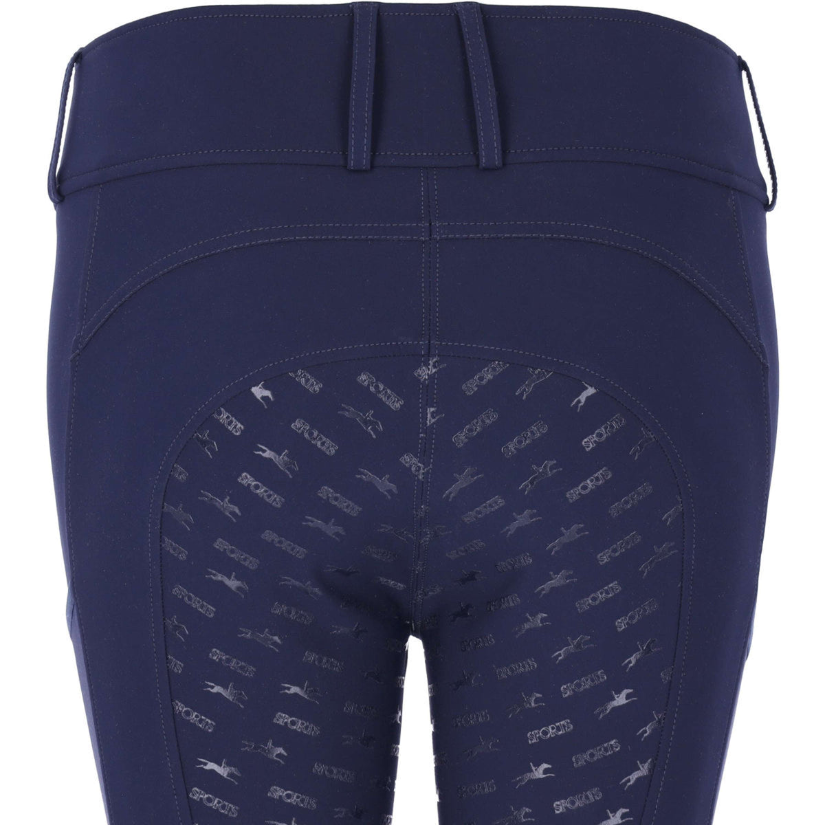 Schockemöhle Pantaloni da Equitazione SPTulip Style Full Grip Dark Navy